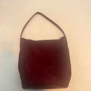 JCrew Burgundy Suede Women's Purse